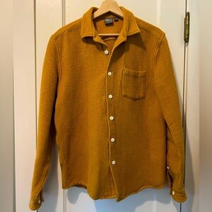 Thick flannel work shirt